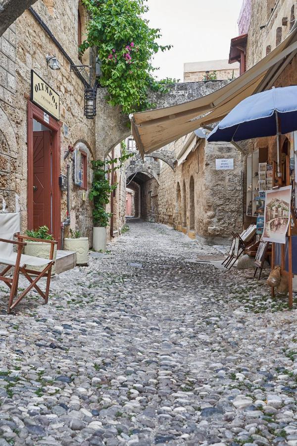Old Town Luxury Velvet Apartment Rhodes City Exterior photo